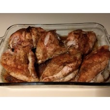 Chicken Breast (Split, Skin-On, Rib-Meat, Fresh, Air-Chilled)