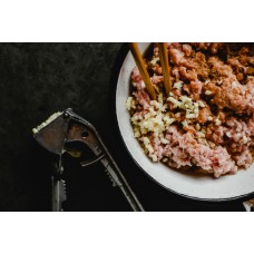 Pastured, Non-GMO Seasoned Ground Pork Pastured, Non-GMO Seasoned Ground Pork