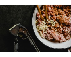 Pastured, Non-GMO Seasoned Ground Pork Pastured, Non-GMO Seasoned Ground Pork